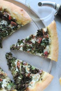 Pesto Prosciutto Pizza 1