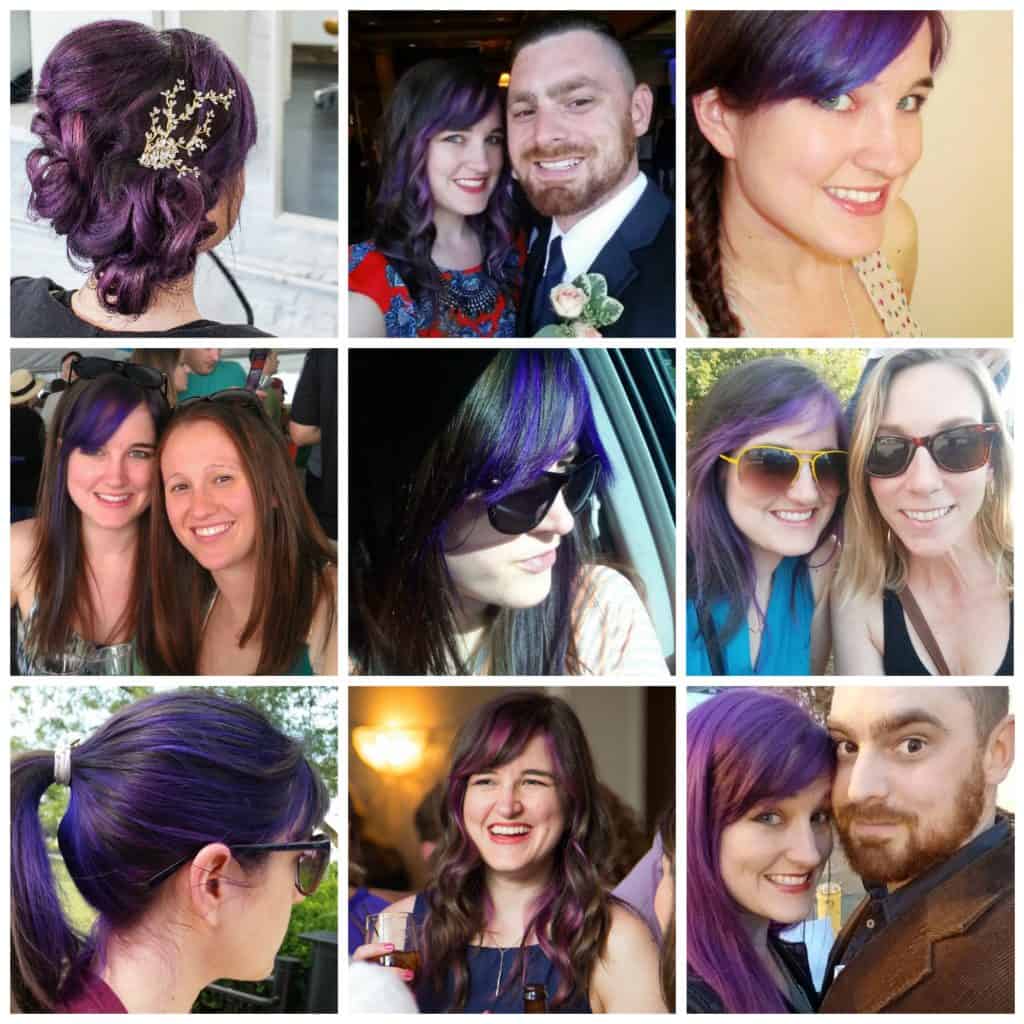 Purple Hair of The Spiffy Cookie