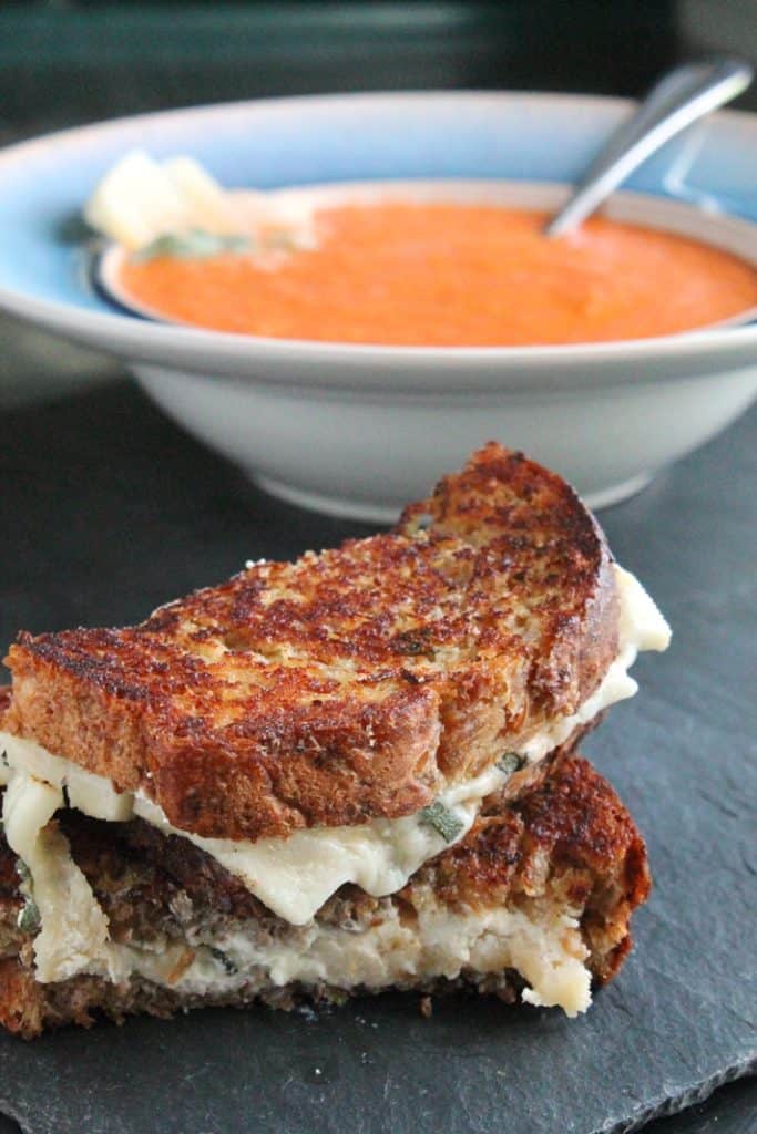Sage Goat Grilled Cheese Sandwich 1