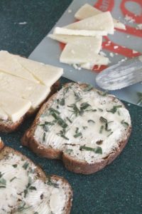 Sage Goat Grilled Cheese Sandwich 2