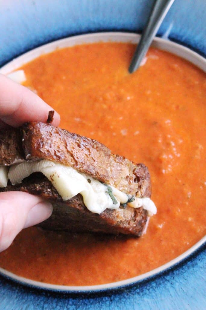 Sage Goat Grilled Cheese Sandwich 3