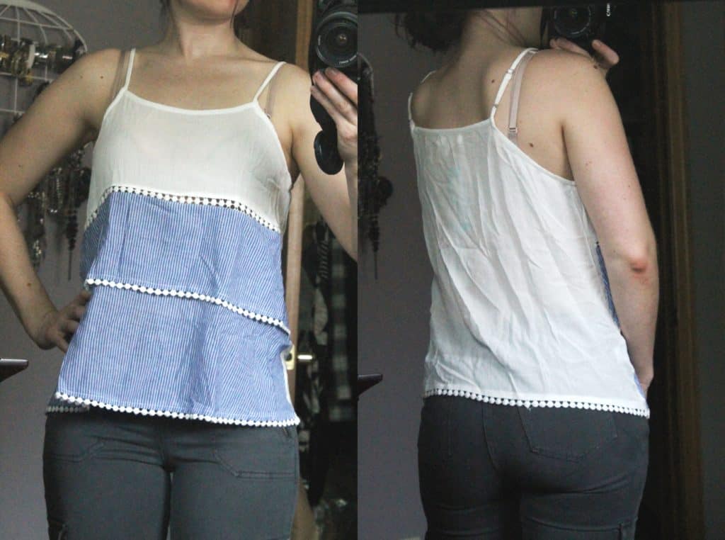 Alice Blue Johnson crochet detail tank