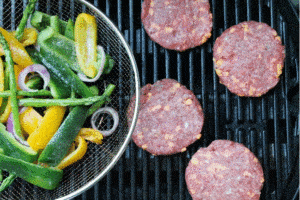 Bacon Cheddar Burger with Jalapeno Aioli GIF