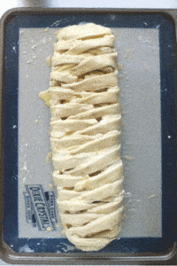 Braided Apple Ginger Danish GIF