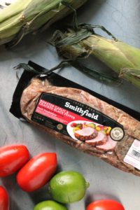 Grilled Garlic & Peppercorn Pork Tenderloin with Corn Salsa 1