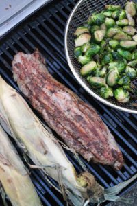 Grilled Garlic & Peppercorn Pork Tenderloin with Corn Salsa 2