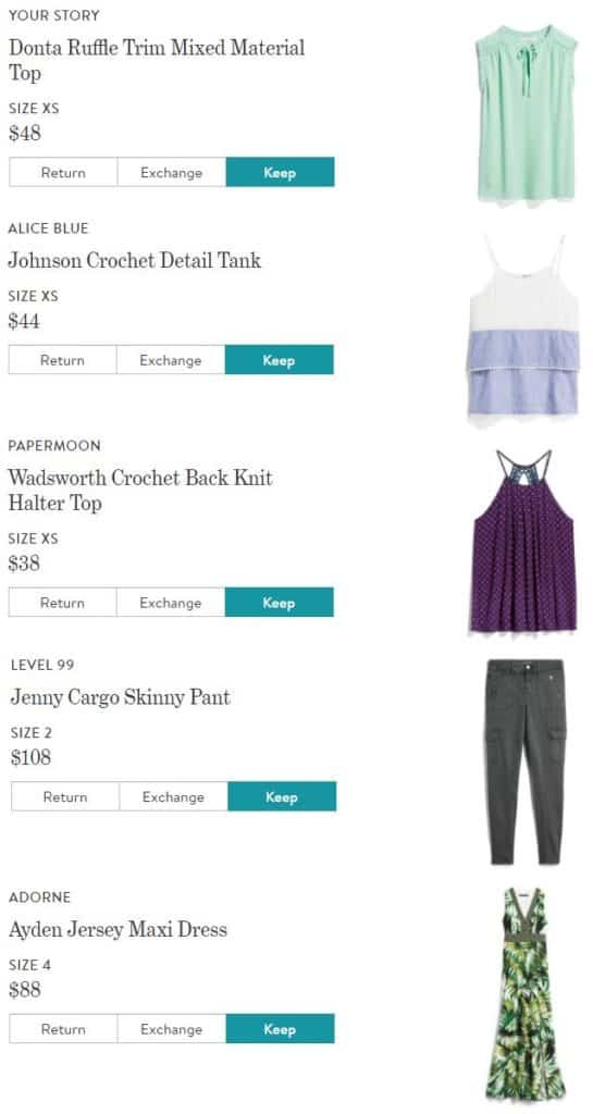 June 2017 Stitch Fix