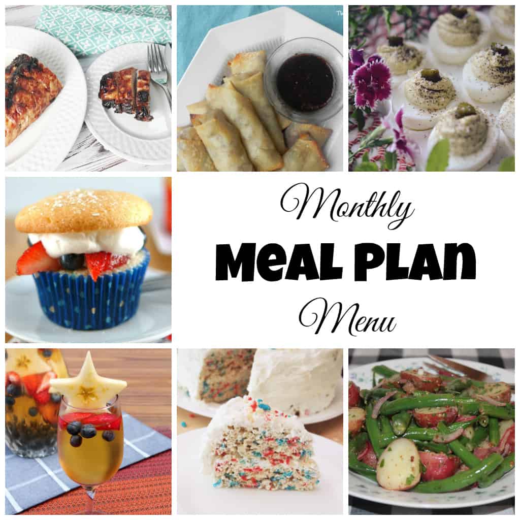 July Meal Plan