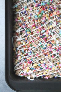 Cake Batter Rice Krispie Treats 2