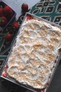 No-Bake Coconut Strawberry Shortcake Lasagna 2