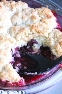 Cherry Rosemary Cobbler 8