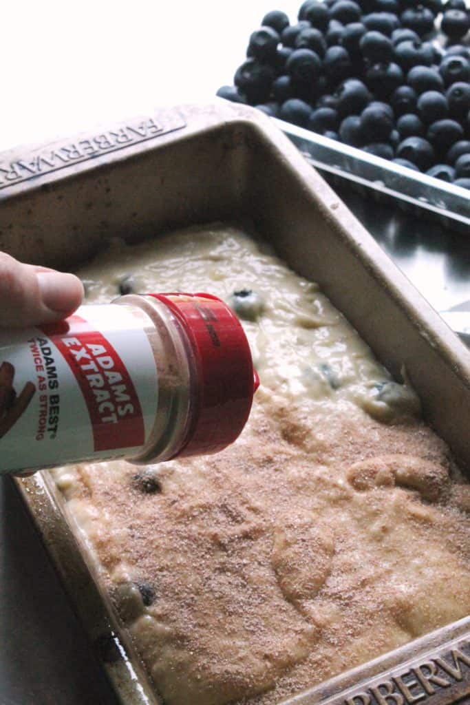 Cinnamon-Sugar Blueberry Banana Bread 3