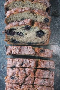 Cinnamon-Sugar Blueberry Banana Bread 6