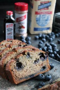 Cinnamon-Sugar Blueberry Banana Bread 6