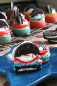 Firework Oreo Cheesecake Bites 1