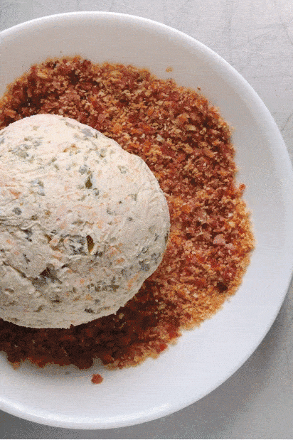 Jalapeno Popper Cheese Ball GIF