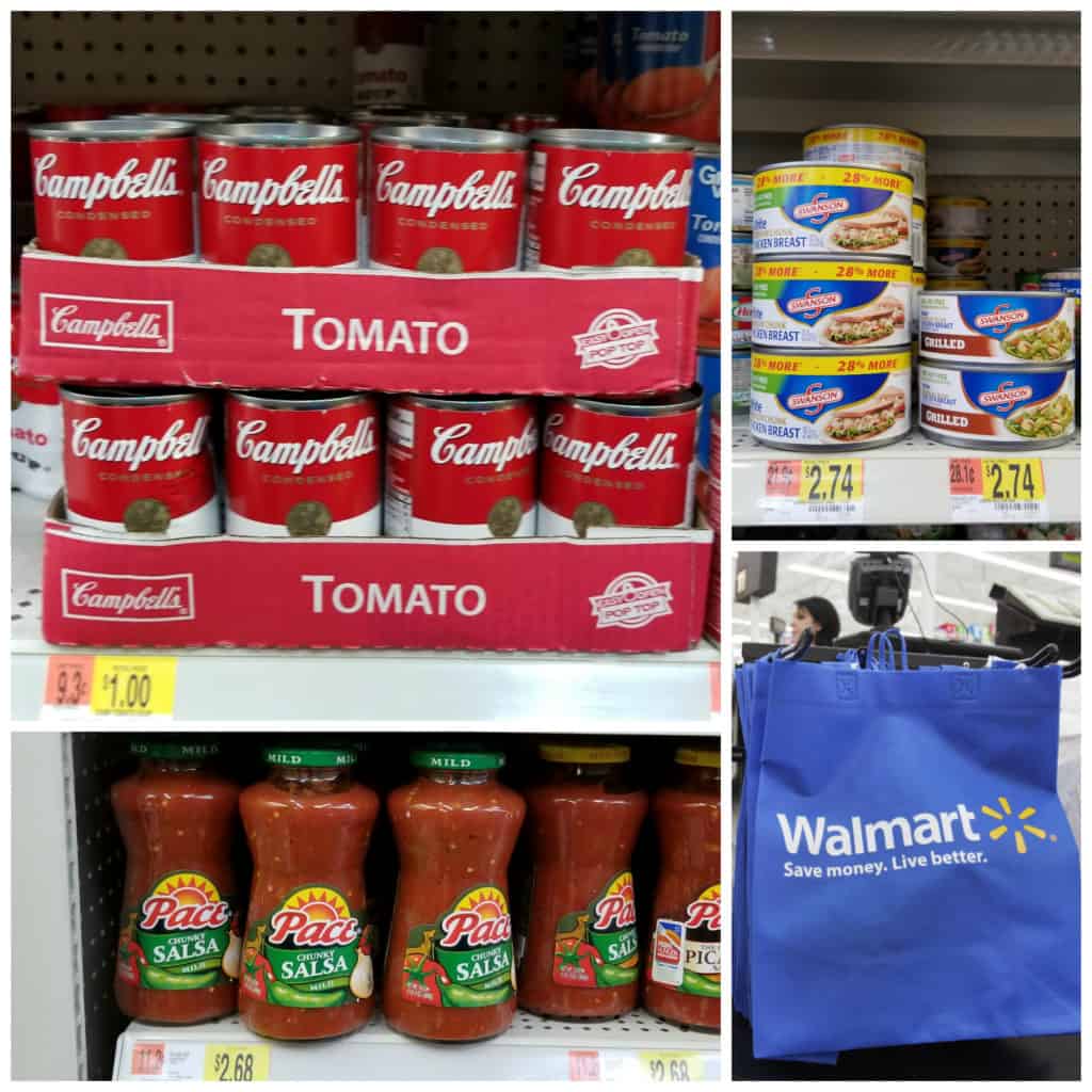 Walmart Capbells' Collage