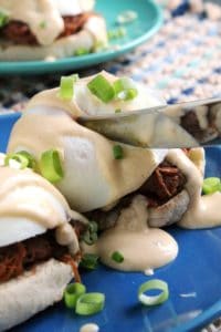 BBQ Pulled Pork Eggs Benedict 3
