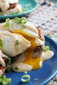 BBQ Pulled Pork Eggs Benedict 4