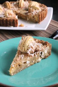 Coconut, Mango & White Chocolate Chip Cookie Cake 3