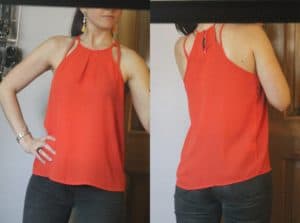 Papermoon Pensacola Strappy Halter Blouse