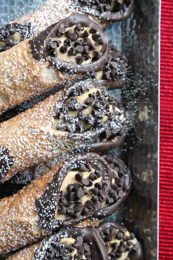 Peanut Butter & Chocolate Cannoli 4