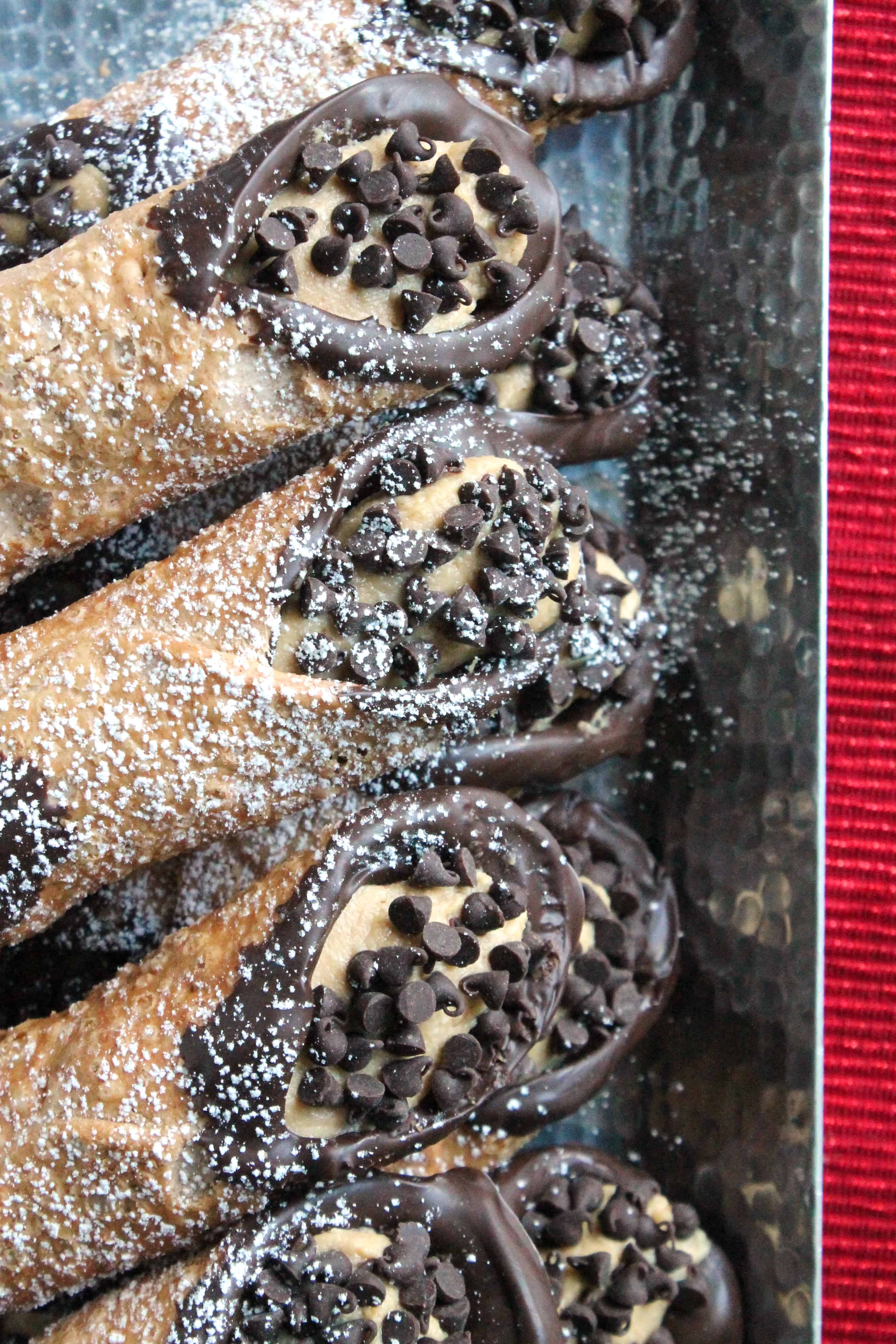 Peanut Butter & Chocolate Cannoli 4