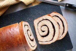 Peanut Butter Chocolate Swirl Bread 1