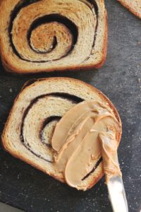 Peanut Butter Chocolate Swirl Bread 4