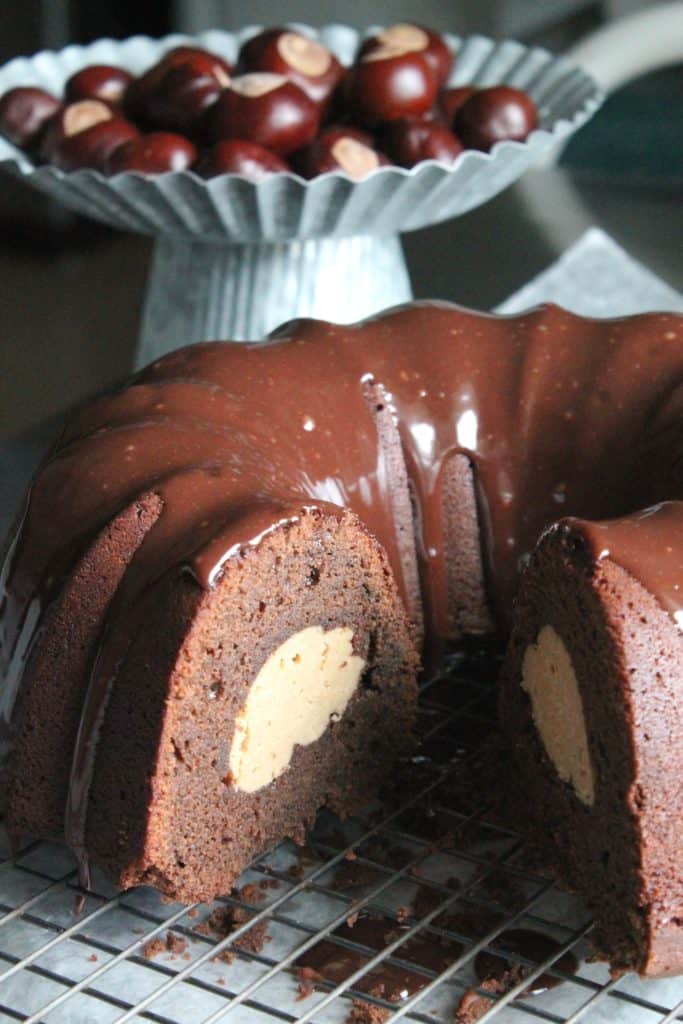 Buckeye Bundt Cake 3