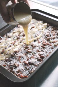 Chocolate Coconut Pecan 7-Layer Bars 1
