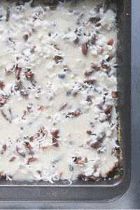 Chocolate Coconut Pecan 7-Layer Bars GIF