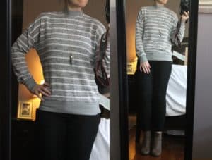 Mello Day Rizzo Mock Neck Pullover