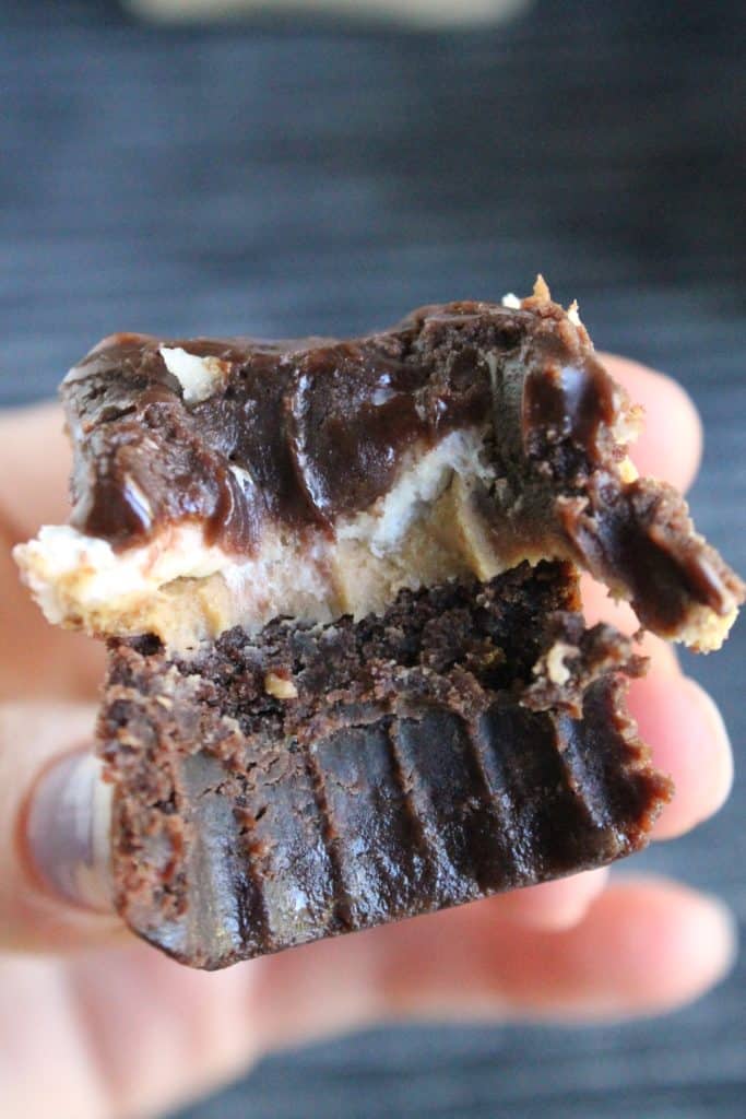 Peanut Butter Mississippi Mud Brownies 7
