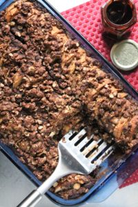 Baked Peanut Butter & Chocolate French Toast 5