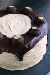 Buckeye Cheesecake Cake 1