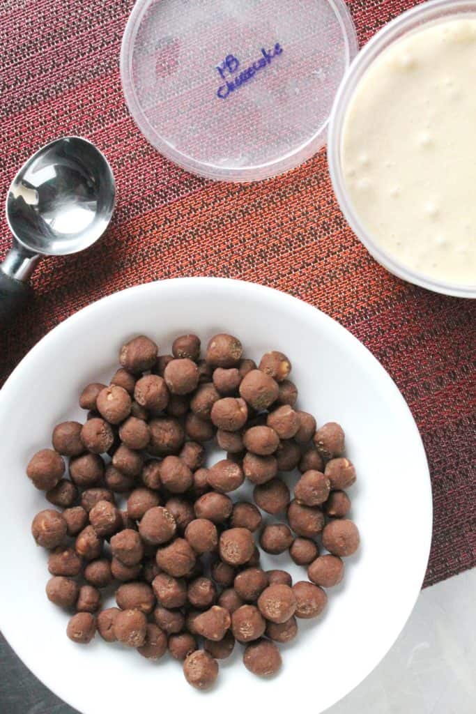Chocolate Cookie Dough & Peanut Butter Cheesecake Ice Cream 1