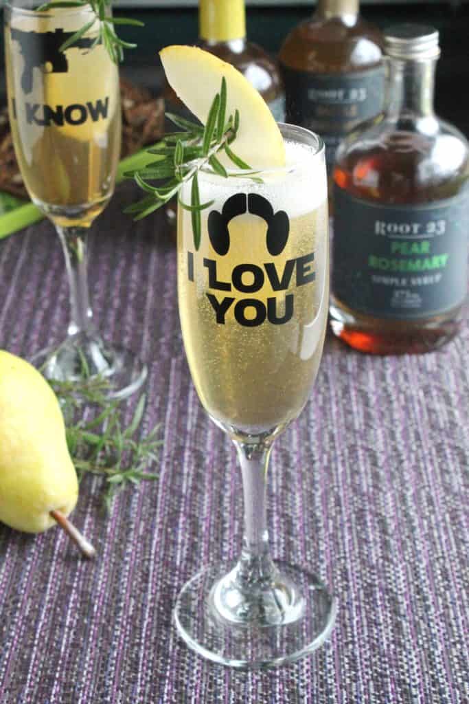 Pear Rosemary Sparkler 1