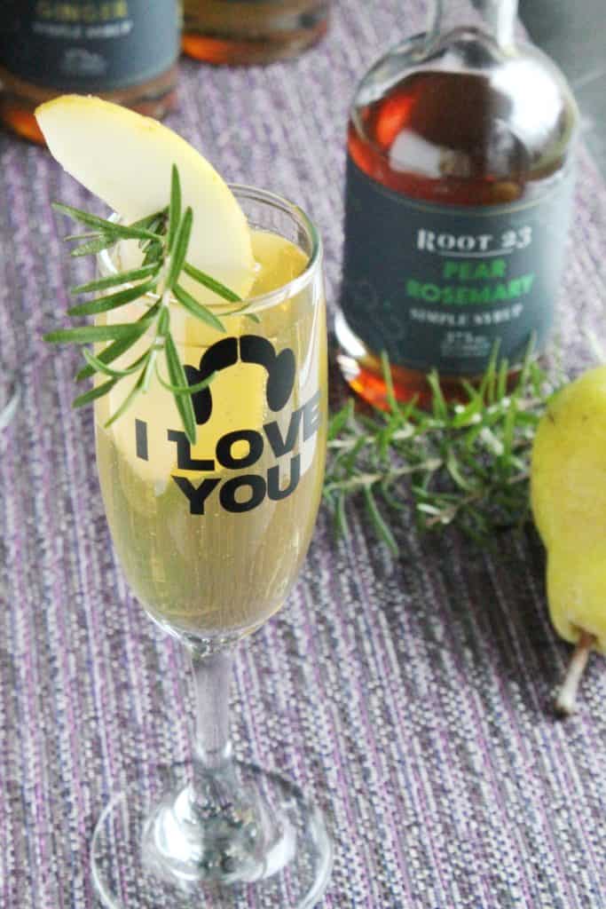 Pear Rosemary Sparkler 3