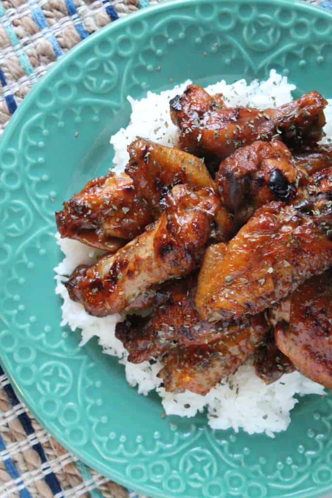 Slow Cooker Sweet & Spicy Wings 4