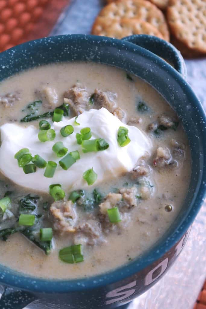 Potato, Sausage, and Kale Soup 4