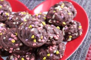 Purple Velvet White Chocolate Chip Cookies 2