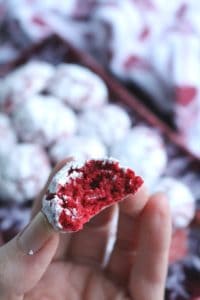 Red Velvet Gooey Butter Cookies 4