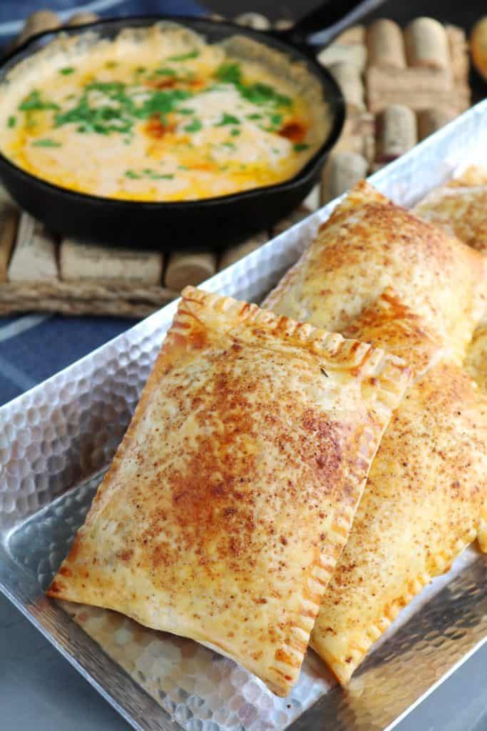 BBQ Hand Pies with Beer Cheese Dip 10