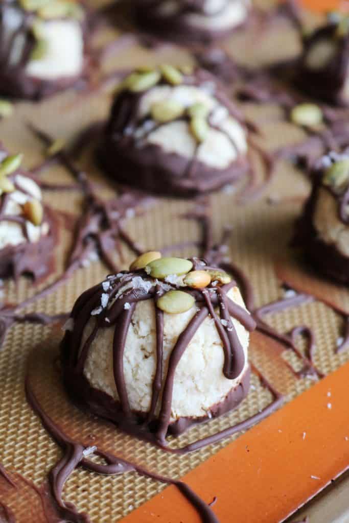 Maple Coconut Caramel Macaroons 1