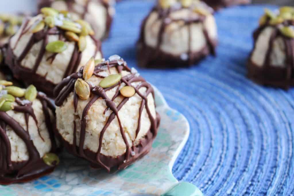 Maple Coconut Caramel Macaroons 2