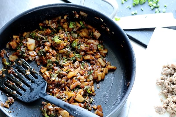 Asian Pork Lettuce Wraps 1