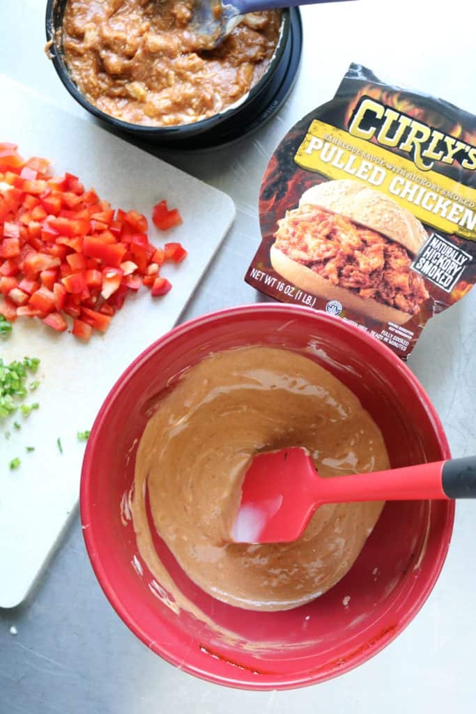 BBQ Chicken Salad Sandwiches 1