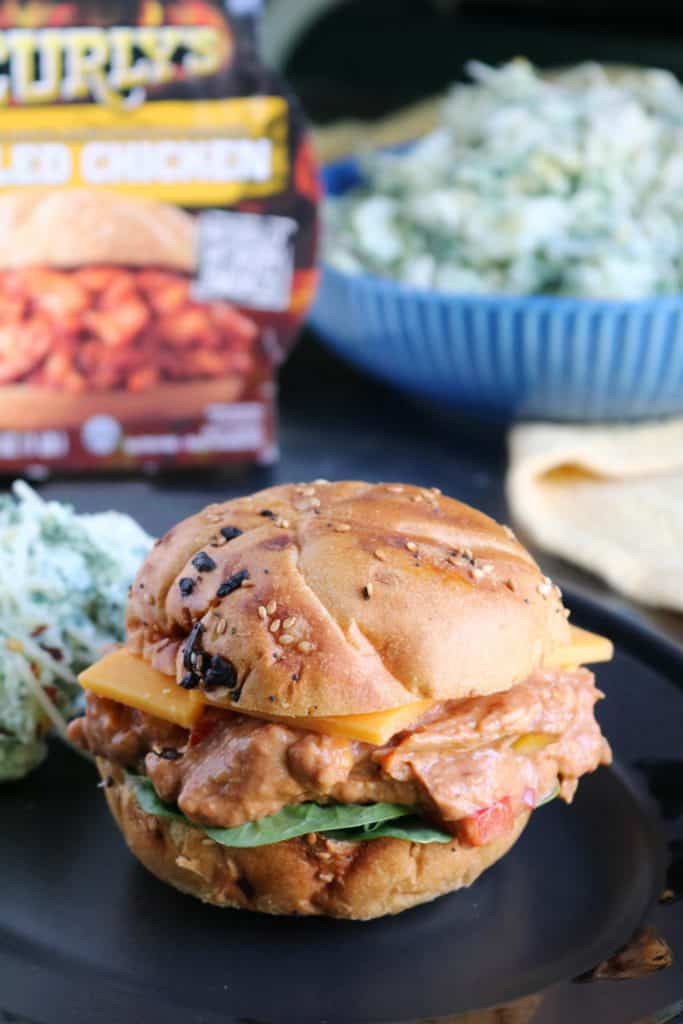 BBQ Chicken Salad Sandwiches 4