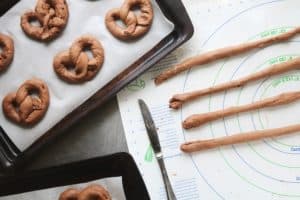 Double Chocolate Chip Soft Pretzels 1